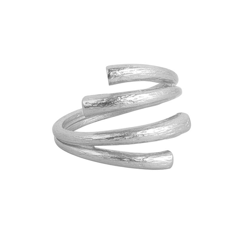 Women's Minimalist Irregular Lines Knuckle Simple Opening Rings