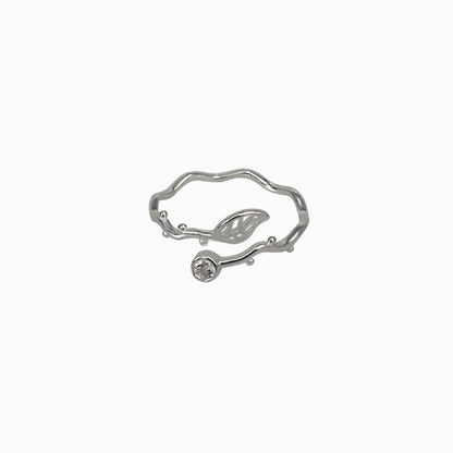 Unique Design Open Artistic Temperament Rattan Rings