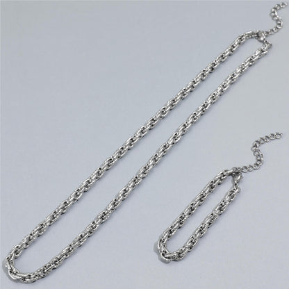 Titanium Steel Male And Female Trendy Hip Hop Bracelets