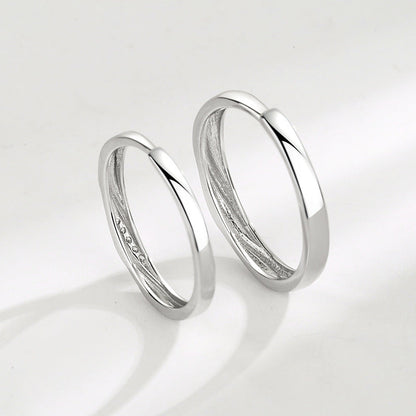 Sterling Sier Open Korean Style Mouth Rings