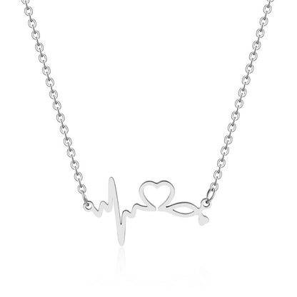 Stainless Steel Pendant Titanium Gold Plating Mother Necklaces