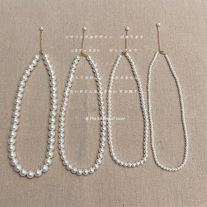 Service Of Korean Pearl Light Luxury Necklaces