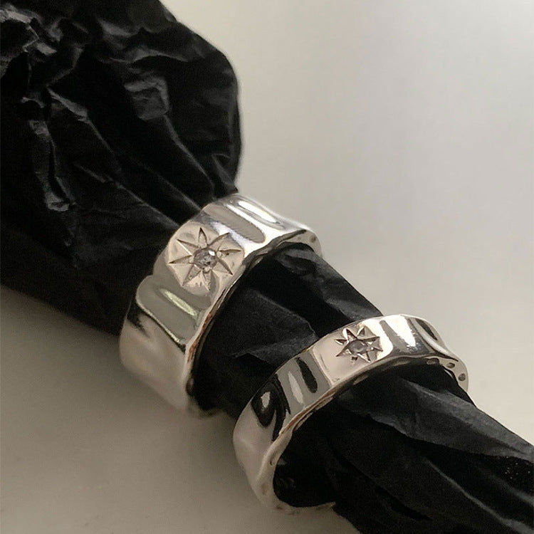 Women's For Design Retro Personality And Minimalism Rings