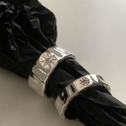 Women's For Design Retro Personality And Minimalism Rings