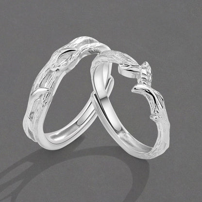 Women's & Men's & Luxury Minority Mori Style Design Sense Pair Rings