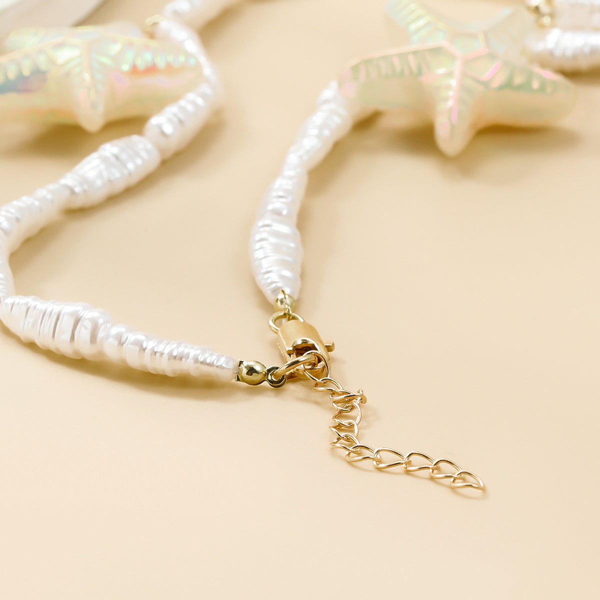 Vacation Style Female Fashion Starfish Shell Necklaces