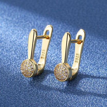 Simple Trend U-shaped Clothing Accessory Ear Earrings