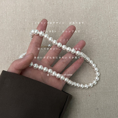 Service Of Korean Pearl Light Luxury Necklaces