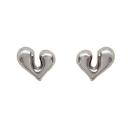 Love Shape Graceful And Petite Female Cold Earrings