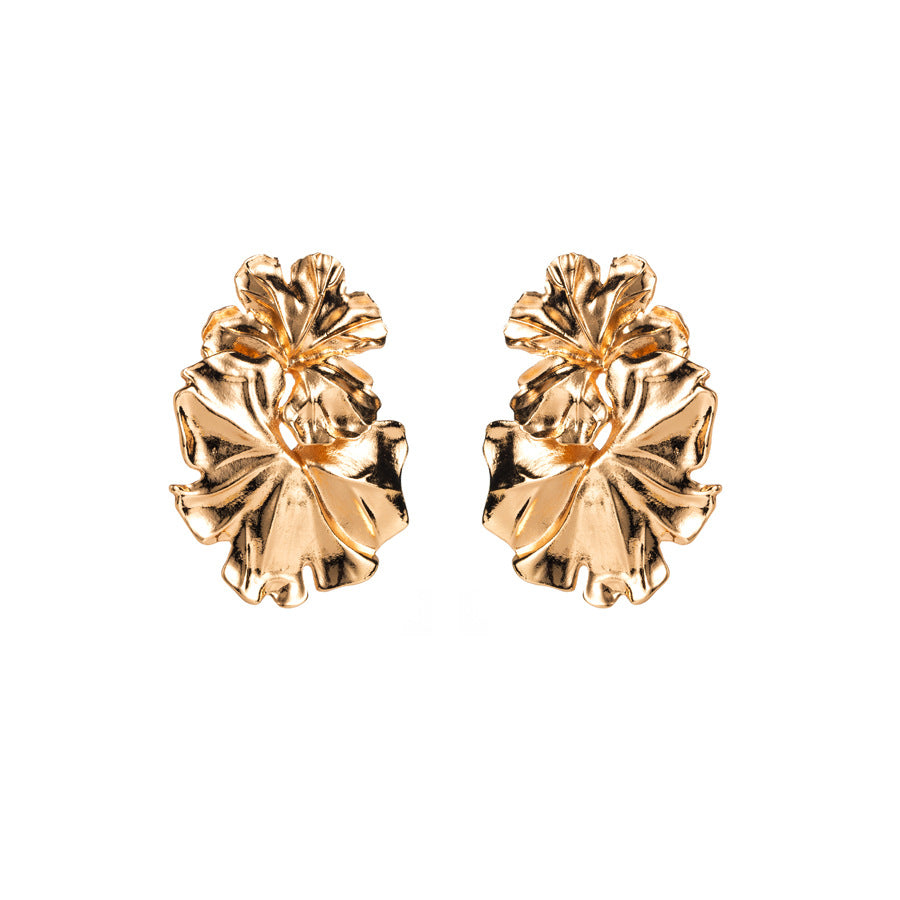 Female Trend Exaggerated Retro Aloofness Style Earrings