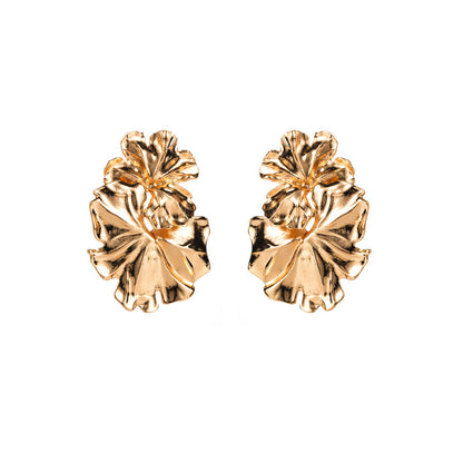 Female Trend Exaggerated Retro Aloofness Style Earrings