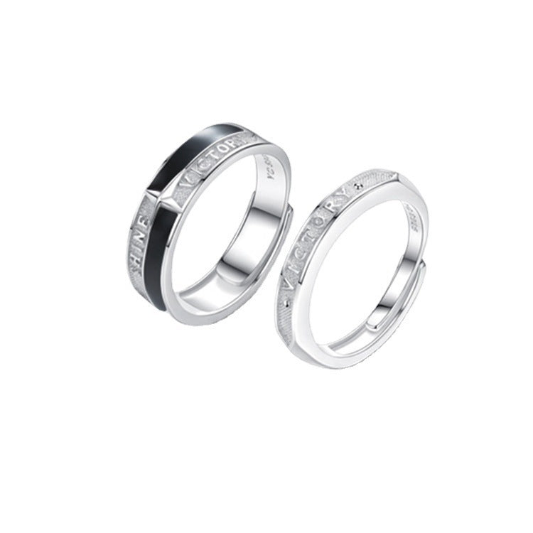 Women's & Men's & Cold Asterism Single Style Trendy And Opening Rings