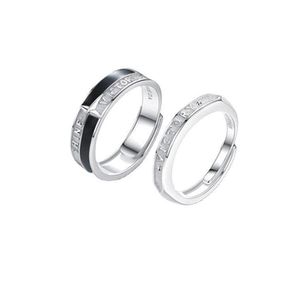 Women's & Men's & Cold Asterism Single Style Trendy And Opening Rings