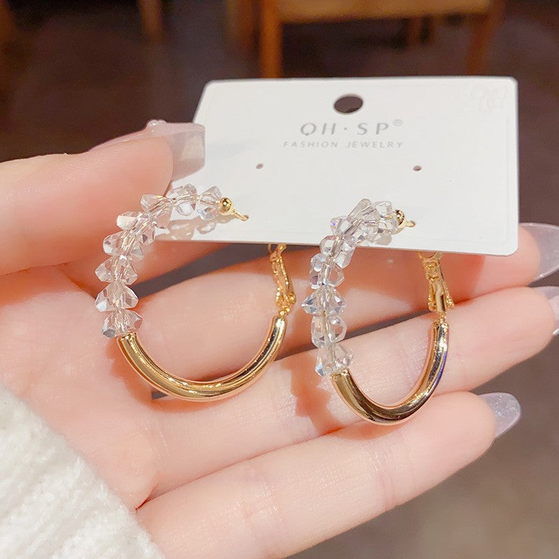 Affordable Luxury Fashion Temperament Ear Clip Earrings
