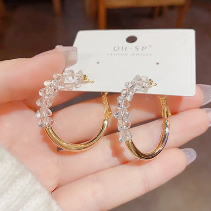 Affordable Luxury Fashion Temperament Ear Clip Earrings