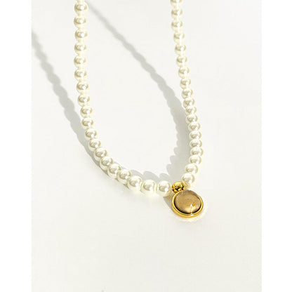 Women's Design Clavicle Chain Birthstone Lucky Stone Necklaces