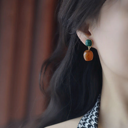 Women's Vintage Trendy Niche Design High-grade Light Earrings