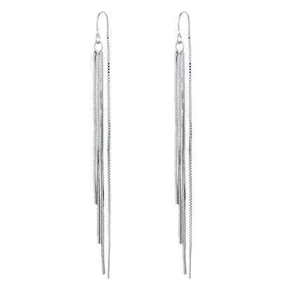 Women's Round Face Hanging Long U-shaped Fashion Earrings