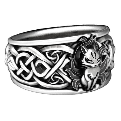 Men's Chiba Vikings Fox Fashion Vintage Thai Rings