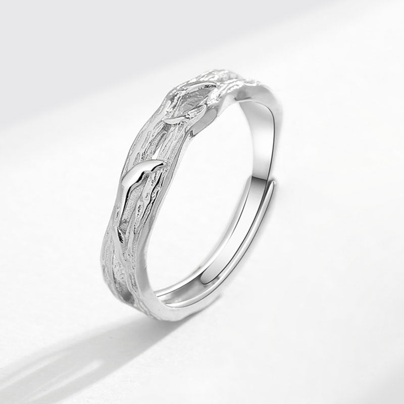 Women's & Men's & Luxury Minority Mori Style Design Sense Pair Rings