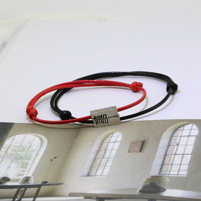 Women's & Men's Wedding Red Rope And Love Affairs Confession Bracelets