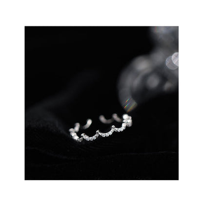 Women's Crown Fashionable High-grade Cold Style Open Rings
