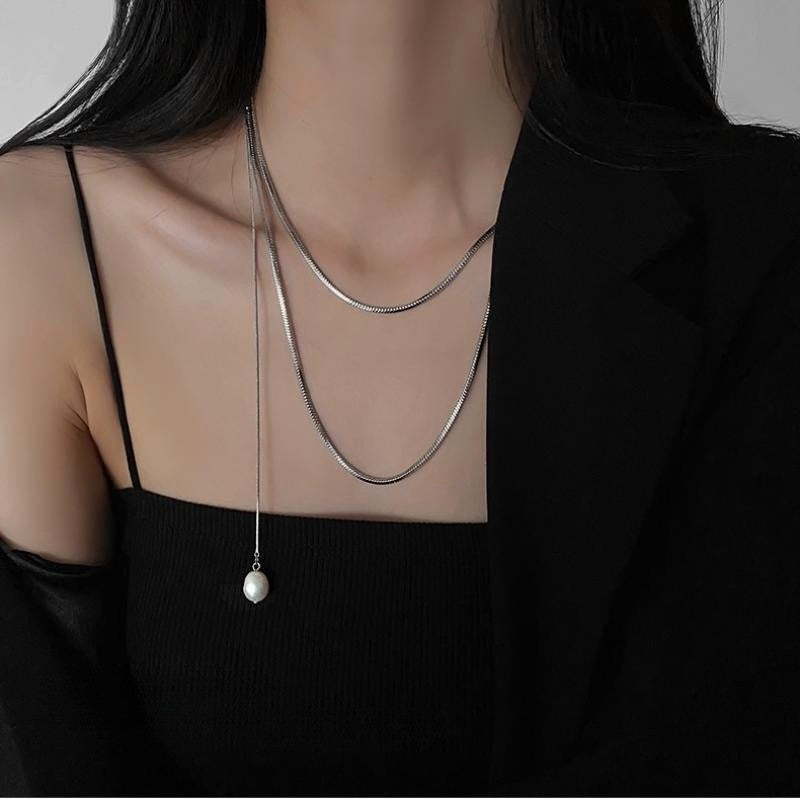 Women's Chain Cold Style Sweater Hip Hop Necklaces