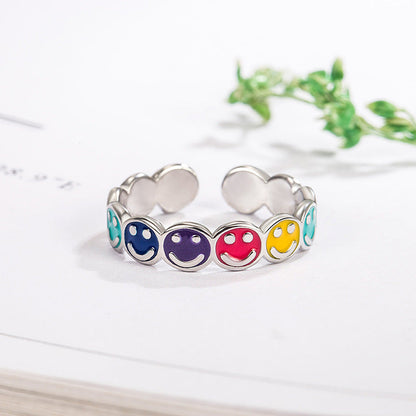 Female Design Adjustable Opening Fashion Personalized Rings