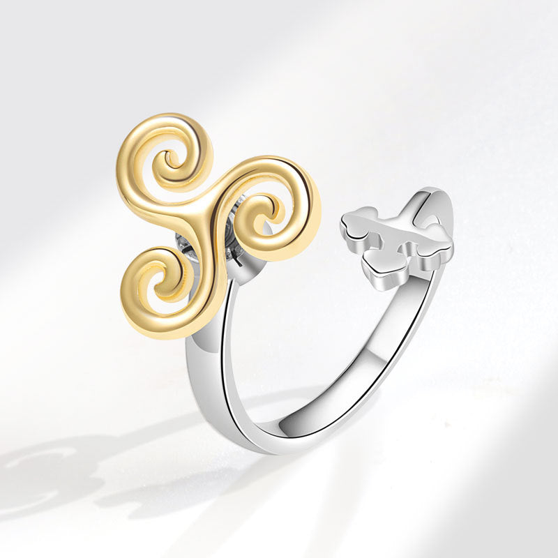 Stylish Totem Hot Wheels Spinning Creative Rings