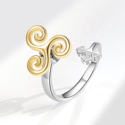 Stylish Totem Hot Wheels Spinning Creative Rings