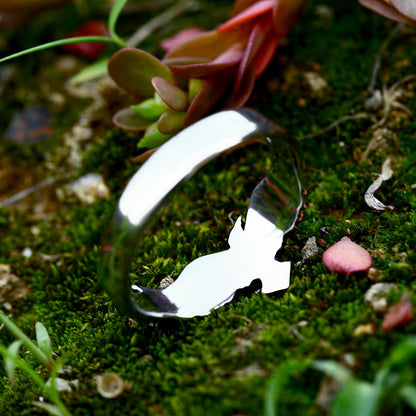 Men's Steel Nordic Viking Celtic Knot Crow Rings