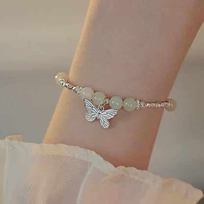 Of Sier Butterfly Jade Female Gift Bracelets