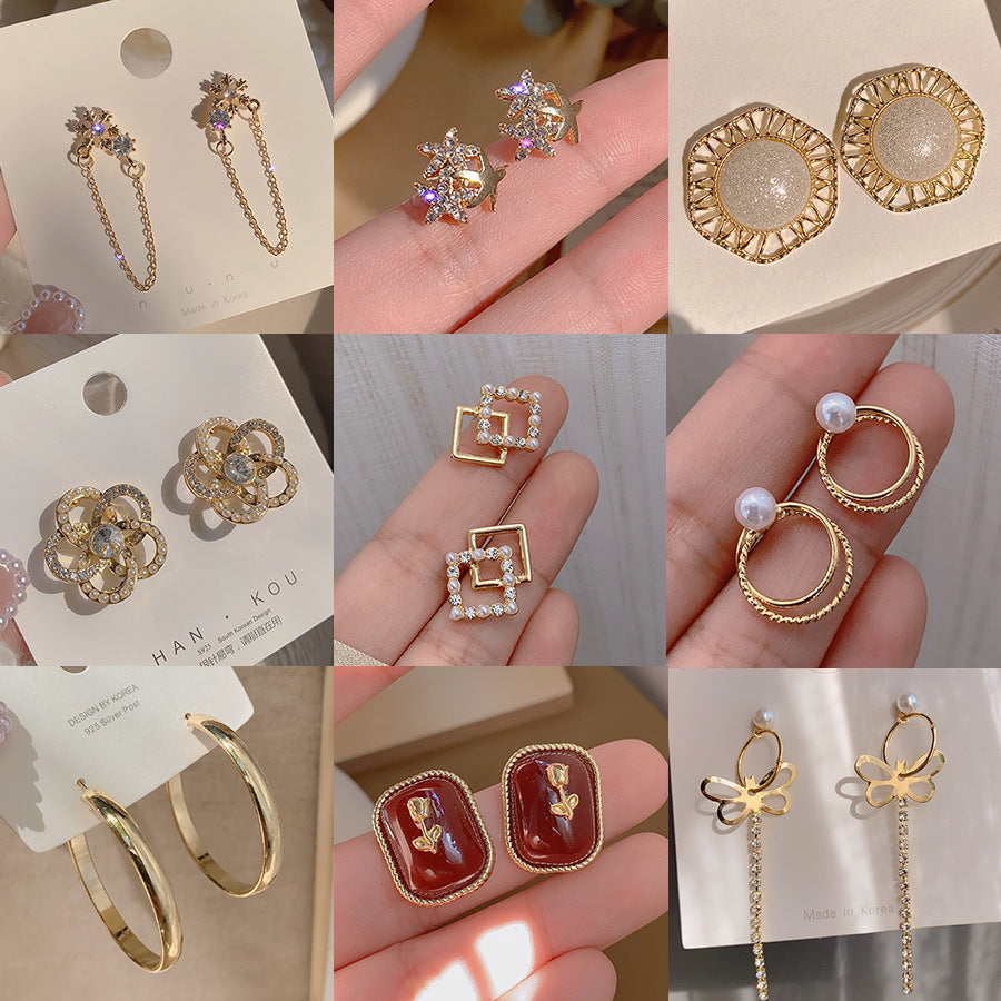 Treatment Personalized Stall Entrepreneurship High-grade Diamond Earrings