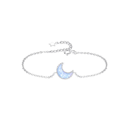 Water Ripple Feeling Glaze Star Moon Heart Female Special Bracelets