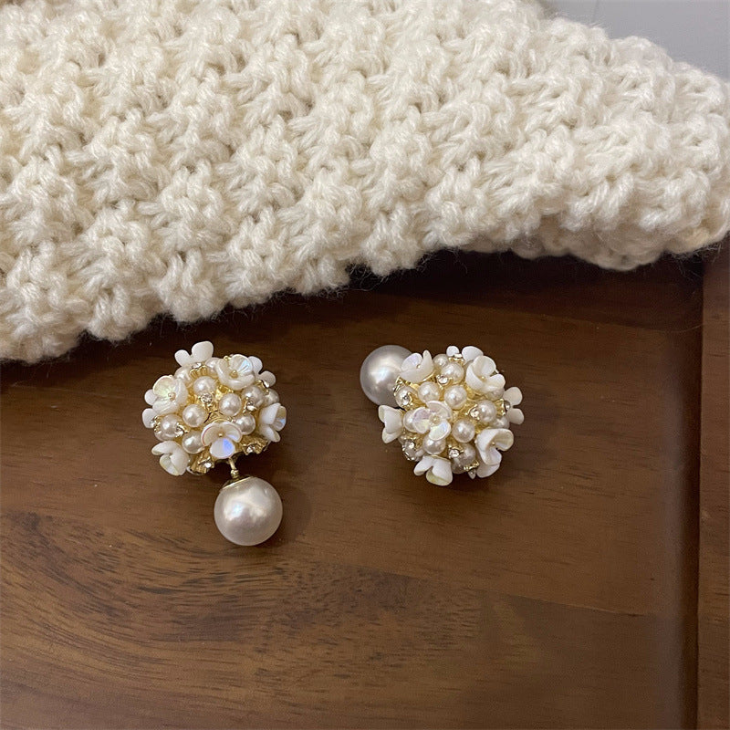 Fashion Vintage Pearl Shell One Style Earrings