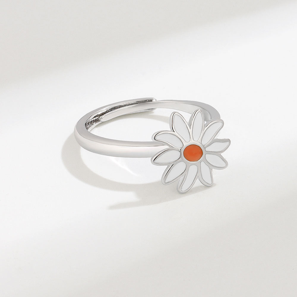 Interesting And Funny Decompression High Speed Little Daisy Dripping Rings