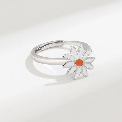 Interesting And Funny Decompression High Speed Little Daisy Dripping Rings