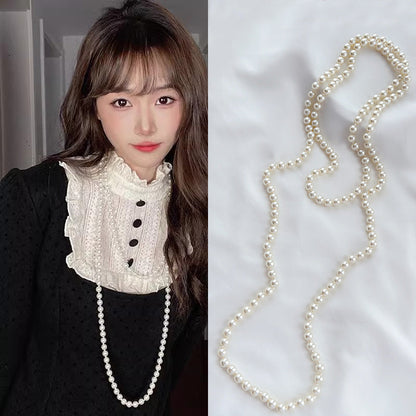 Women's Long Sweater Chain Decorations Light Luxury Minority Necklaces