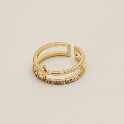 Female Cold Style Index Finger Design Personality Rings