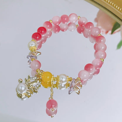 Female Simple Cute Beaded Stall Stationery Bracelets
