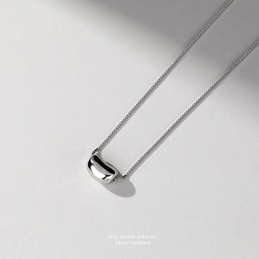 Women's Sterling Sier Beanie Light Luxury Design Sense Necklaces