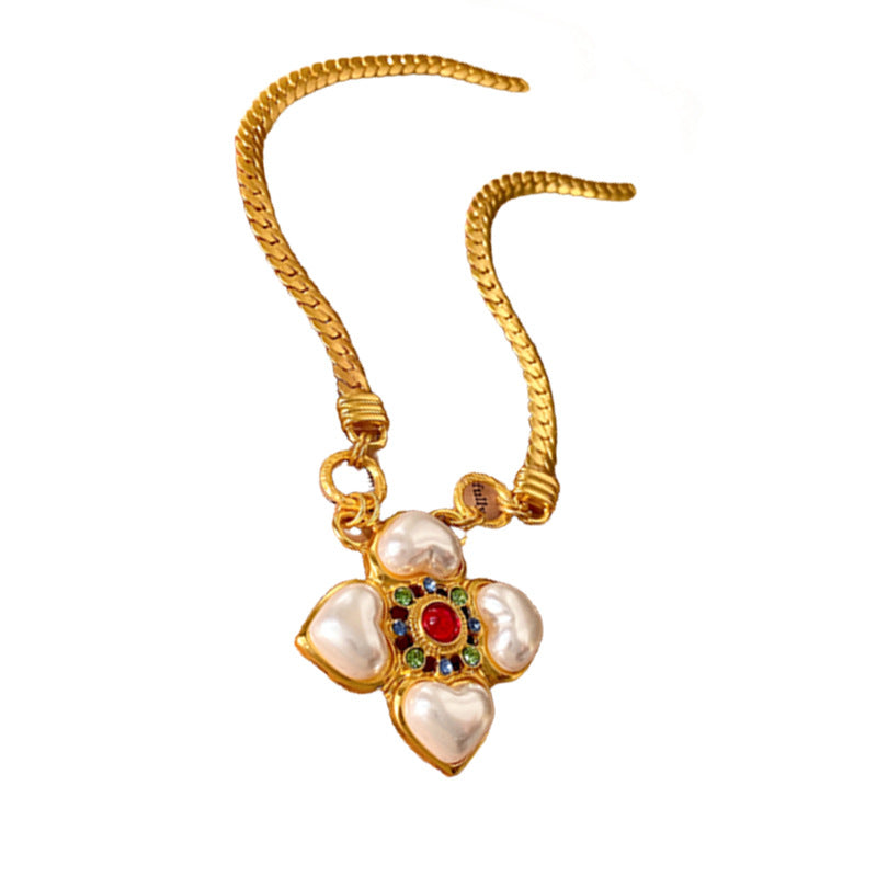 Pearl Fashion Retro Minority Design Sense Necklaces