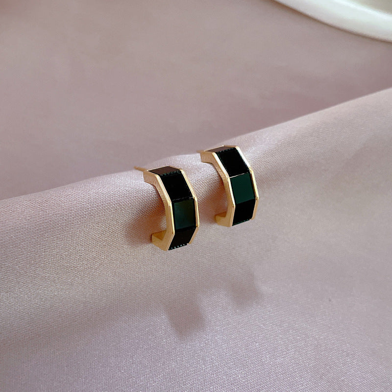 Diamond Geometric Ear Female Temperament Long Fringe Earrings