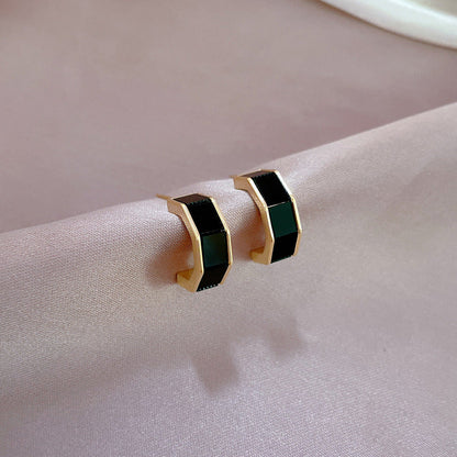 Diamond Geometric Ear Female Temperament Long Fringe Earrings