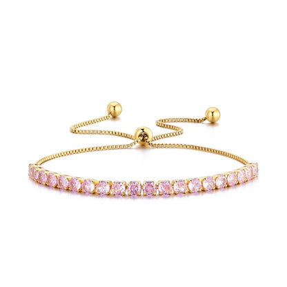 Women's Row Rhinestone Affordable Luxury Fashion Simple Niche Bracelets