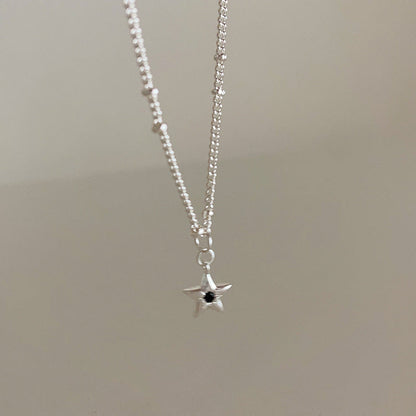 Heart Pendant Female Niche Retro Personality Necklaces