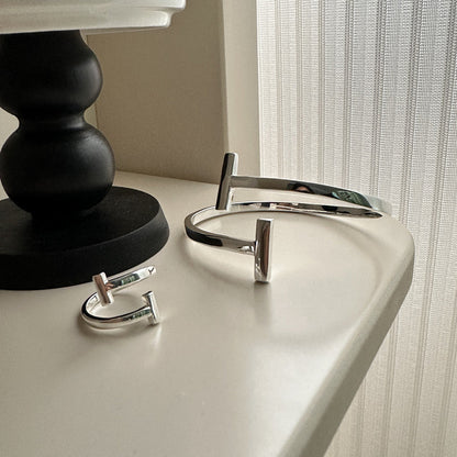 Letter Line Design Simple Fashion Trend Bracelets