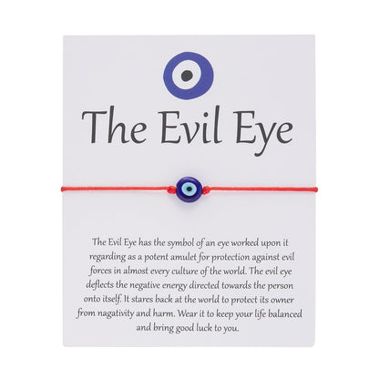 Blue Eyes Turkish Devil's Eye Creative Red Rope Bracelets