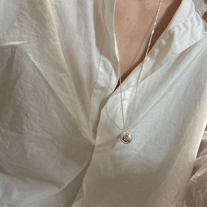 Korean Style Niche Design Ball Sweater Chain Fashion Necklaces