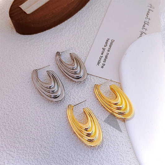 Dignified High-grade Retro Affordable Luxury Eardrops Earrings